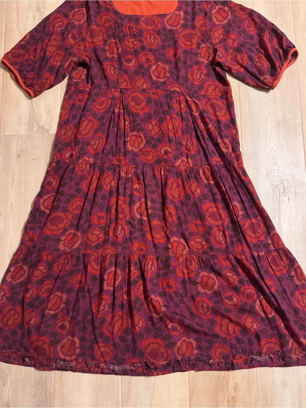 Gudrun Sjoden Kelim Dress Size Large - Picture 7 of 7